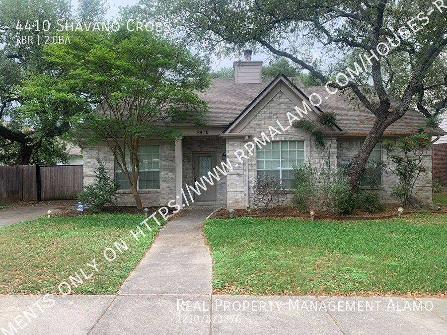 House for rent at 4410 Shavano Cross, San Antonio, TX 78230