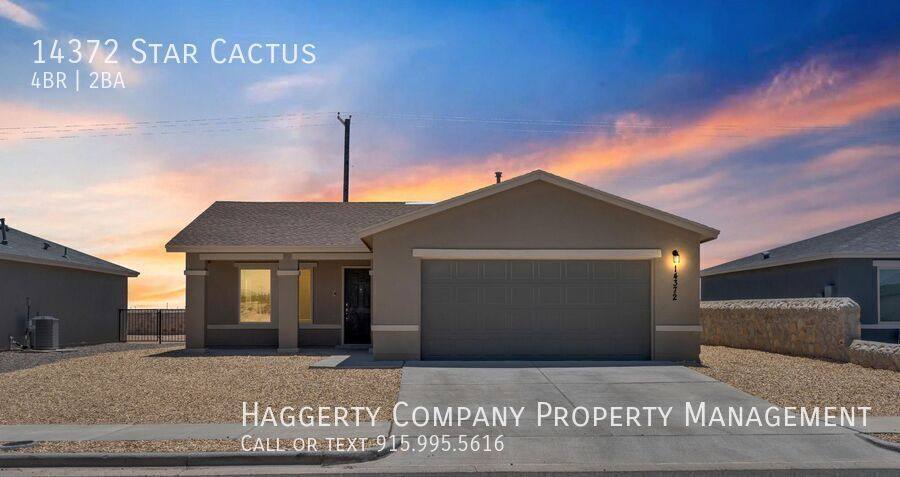 House for rent at 14372 Star Cactus, El Paso, TX 79928