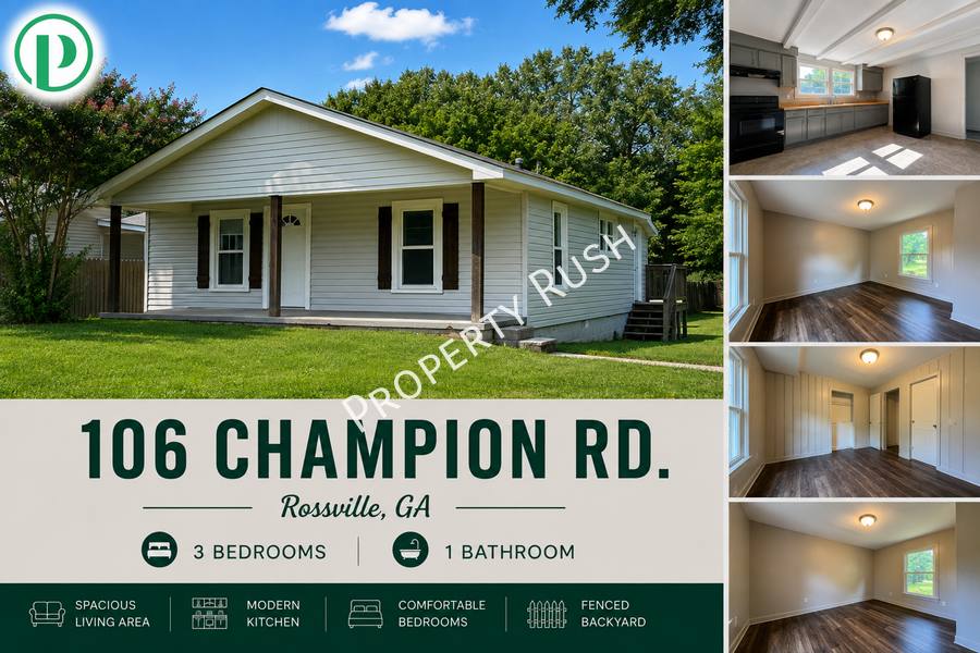 House for rent at 106 Champion Rd, Rossville, GA 30741