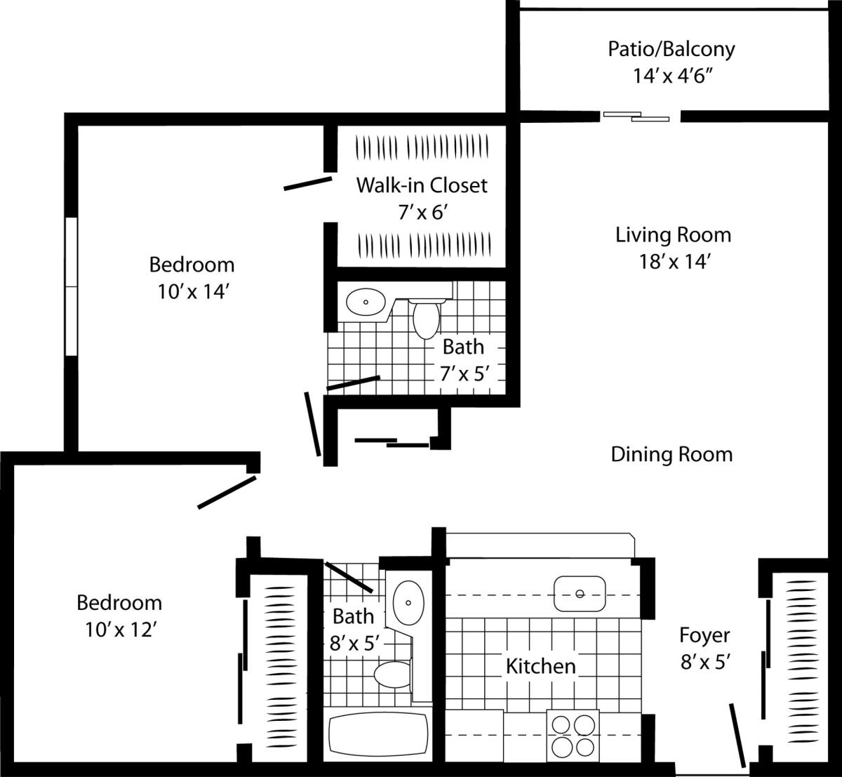 Apartment for rent at 1611 Pleasant St, St. Paul, MN 55108