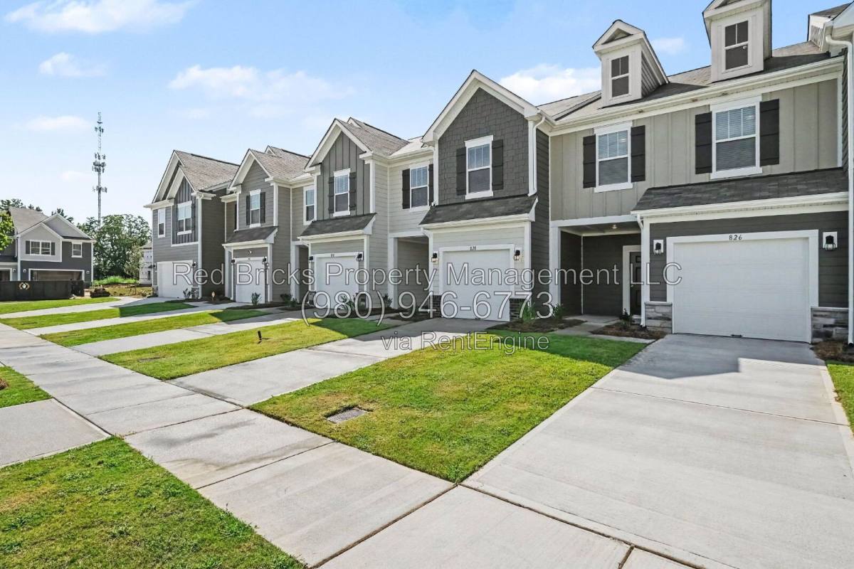 Townhouse for rent at 826 Earhart St NW, Concord, NC 28027