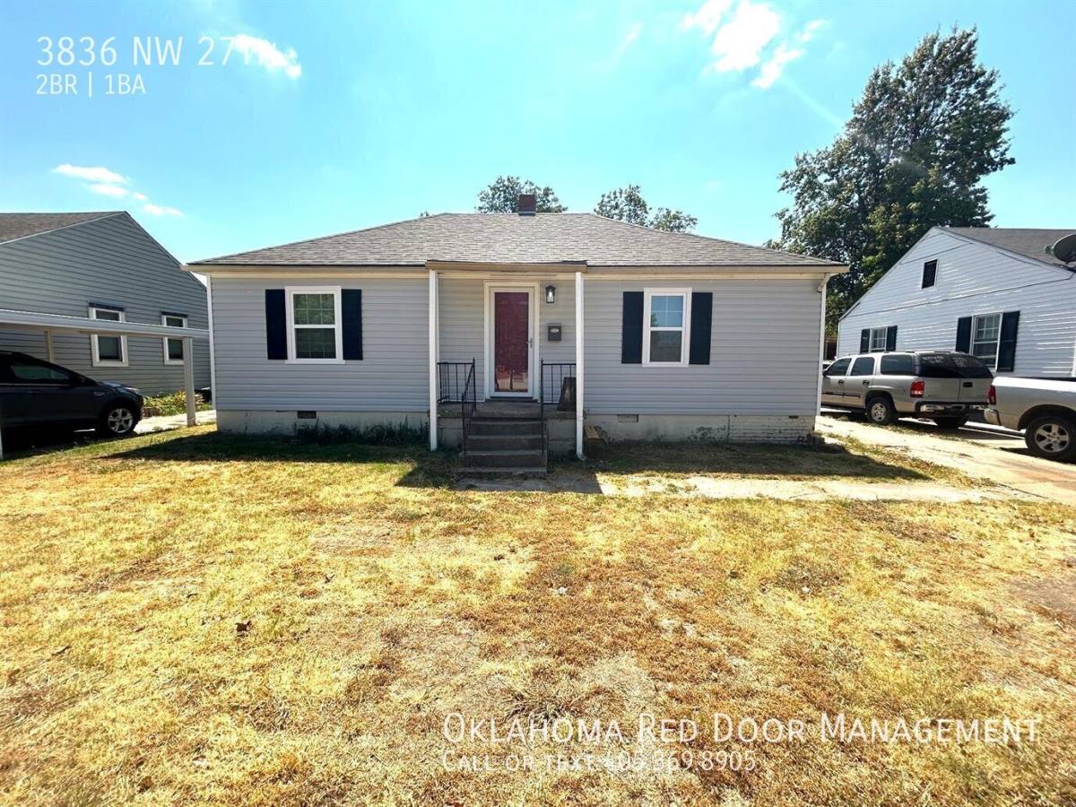 House for rent at 3836 NW 27th, Oklahoma City, OK 73107
