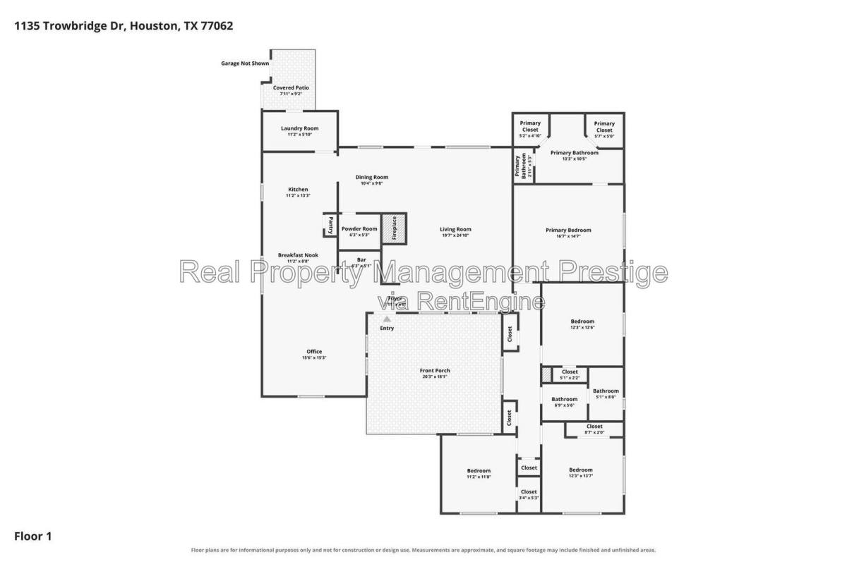House for rent at 1135 Trowbridge Dr, Houston, TX 77062