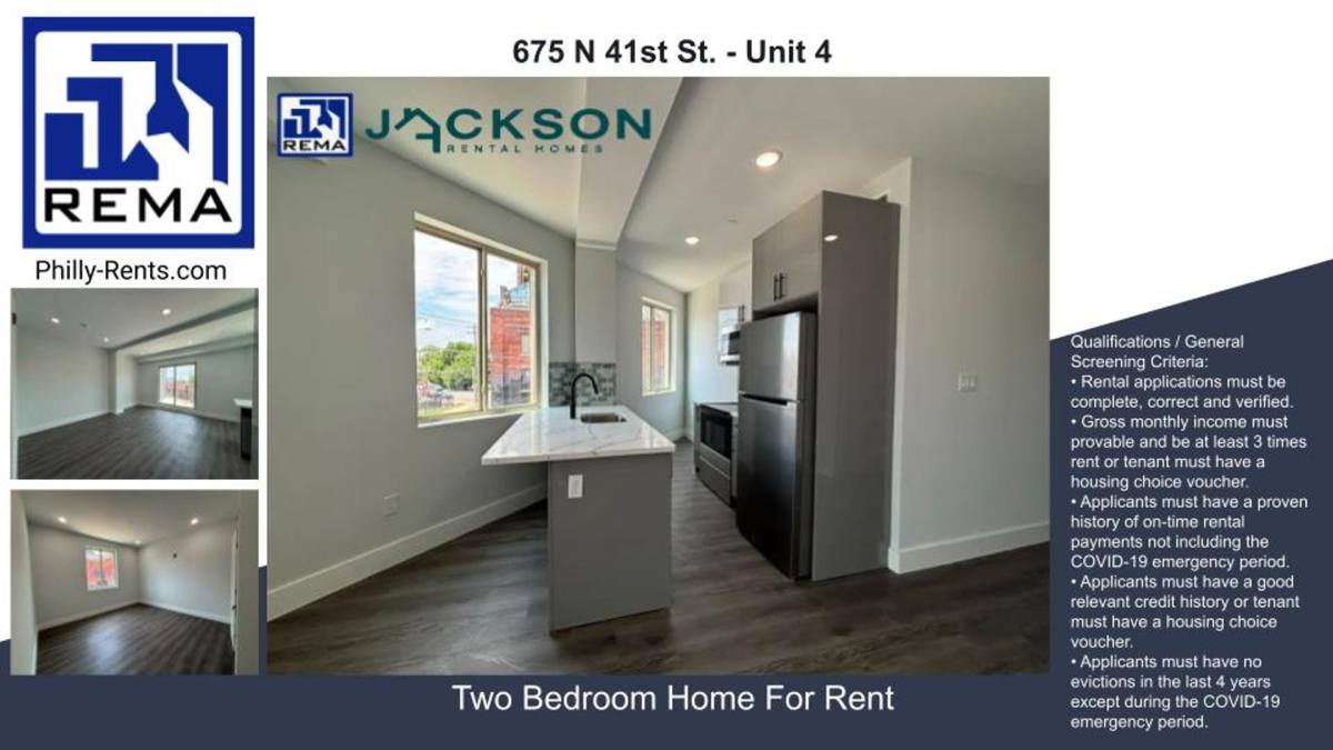 Apartment for rent at 675 N 41st St, Philadelphia, PA 19104