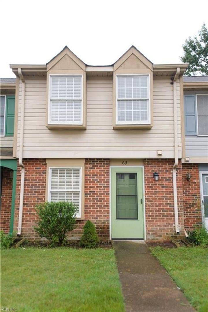 Townhouse for rent at 63 Lucinda Court, Hampton, VA 23666