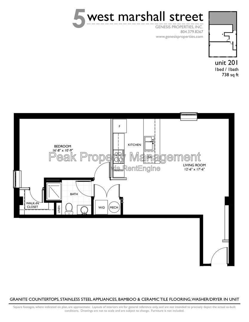 Apartment for rent at 5 W Marshall St #201, Richmond, VA 23220