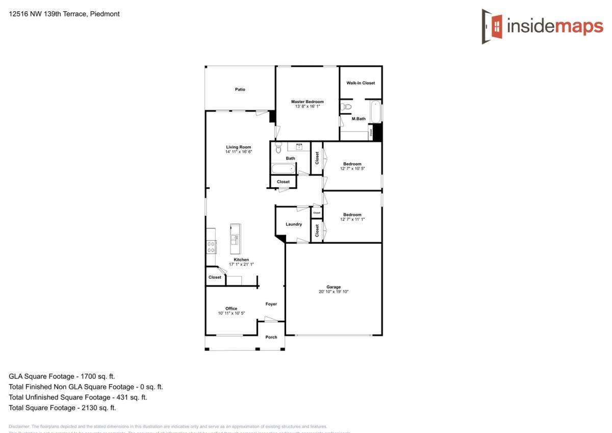 House for rent at 12516 NW 139th Terrace, Piedmont, OK 73078