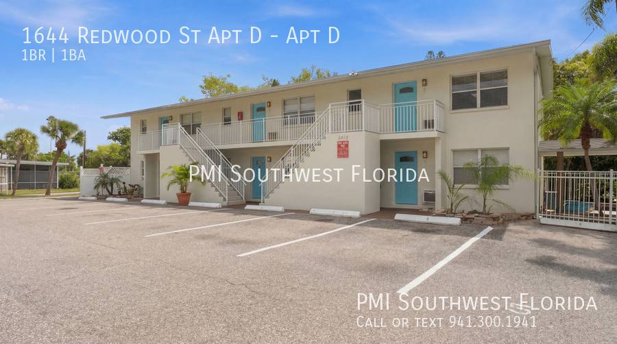 Condo for rent at 1644 Redwood St #D, Sarasota, FL 34231
