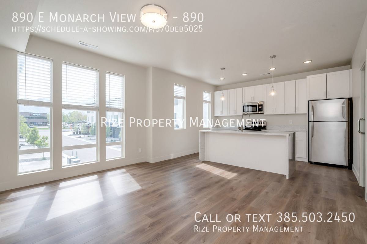 Townhouse for rent at 890 E Monarch View Lane, Salt Lake City, UT 84106