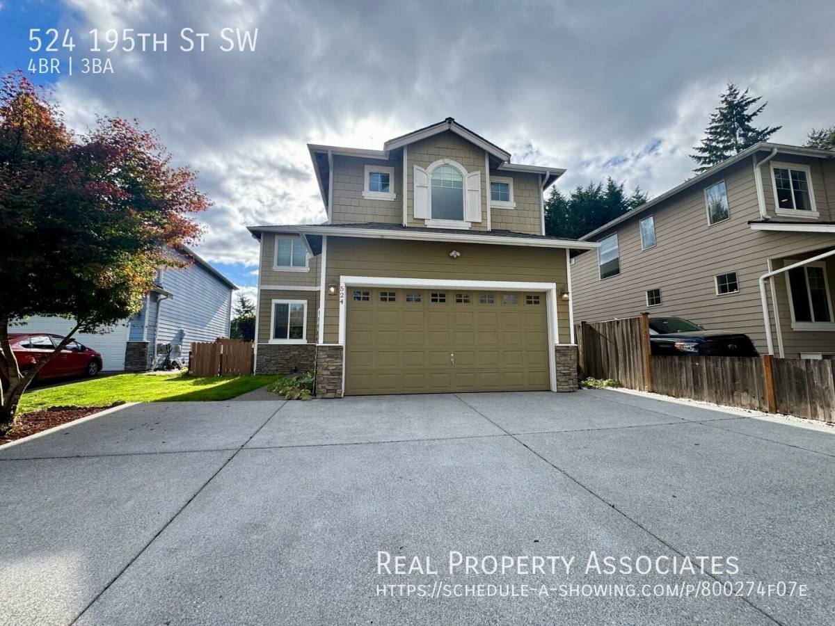 524 195th St SW, Lynnwood, WA 98036 - House for Rent - Image 1