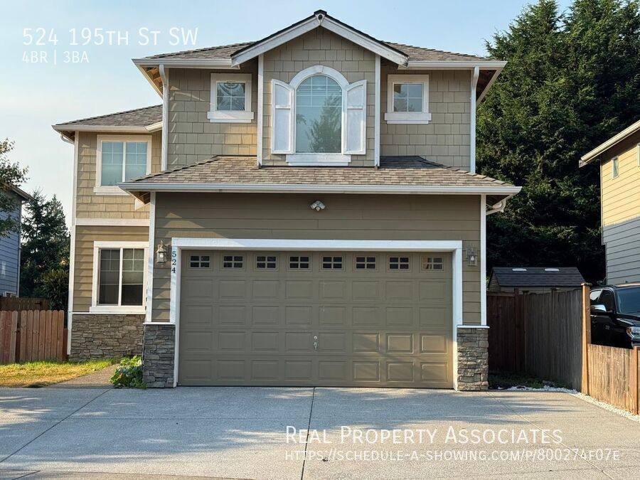 House for rent at 524 195th St SW, Lynnwood, WA 98036