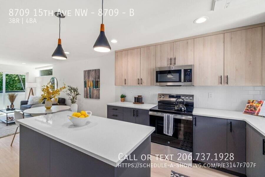 Apartment for rent at 8709 15th Ave NW #B, Seattle, WA 98117