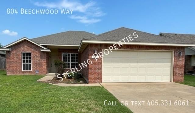 House for rent at 804 Beechwood Way, Oklahoma City, OK 73160