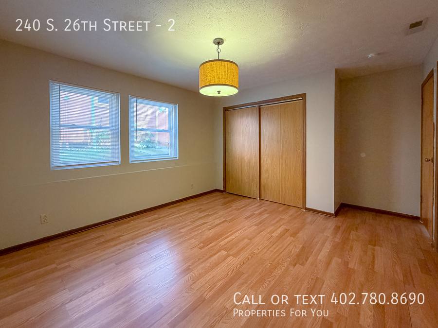 Apartment for rent at 240 S 26th St #2, Lincoln, NE 68510