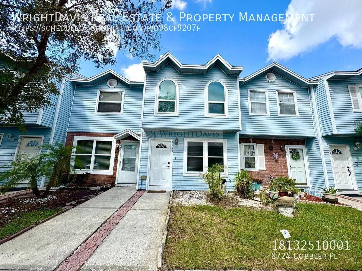 Townhouse for rent at 8724 Cobbler Place, Tampa, FL 33615
