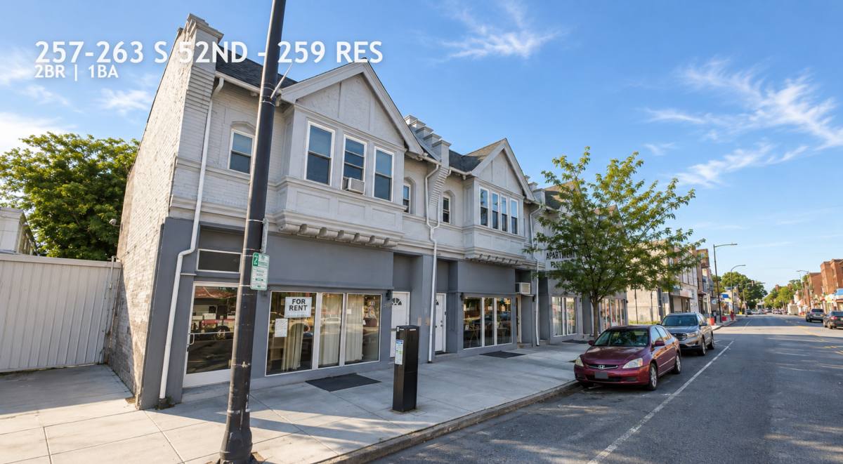 Apartment for rent at 257-263 S 52nd, Philadelphia, PA 19139