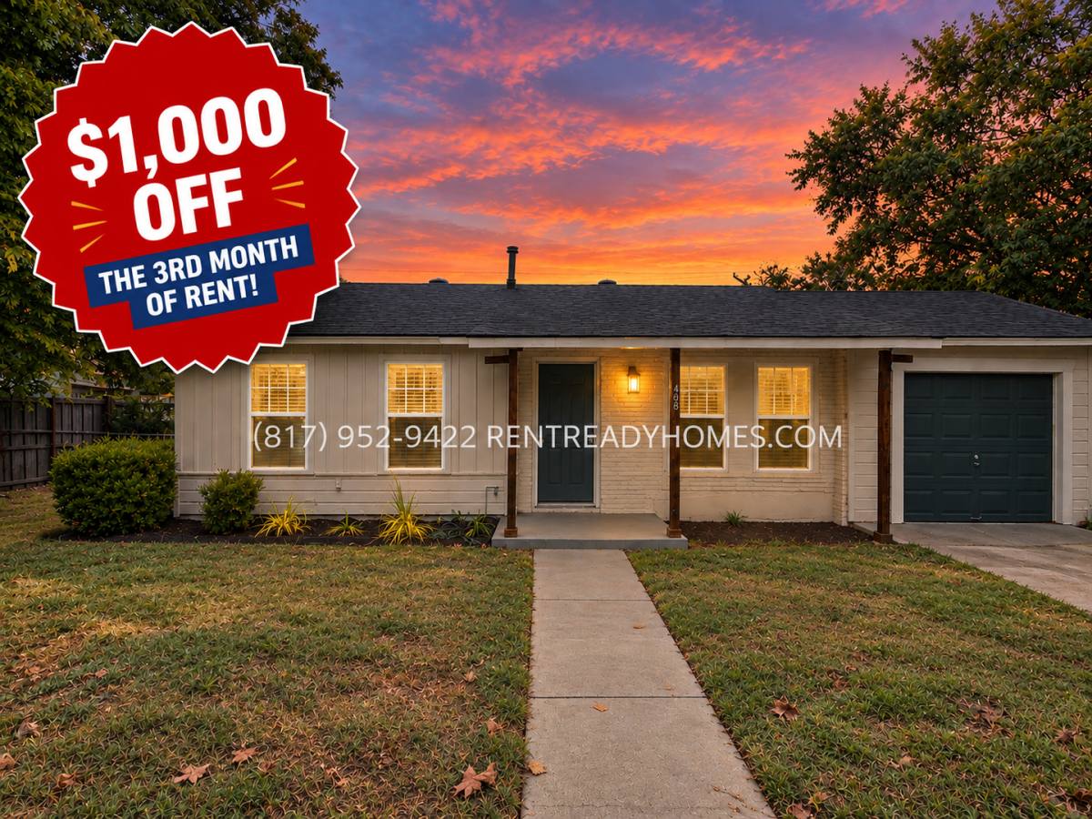 House for rent at 408 Lanola Court, Fort Worth, TX 76103