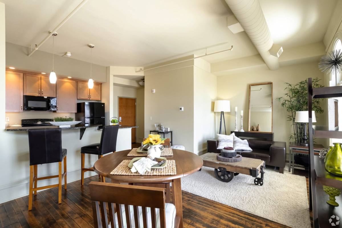 Apartment for rent at Warner Lofts, 80 St Paul, Rochester, NY 14604