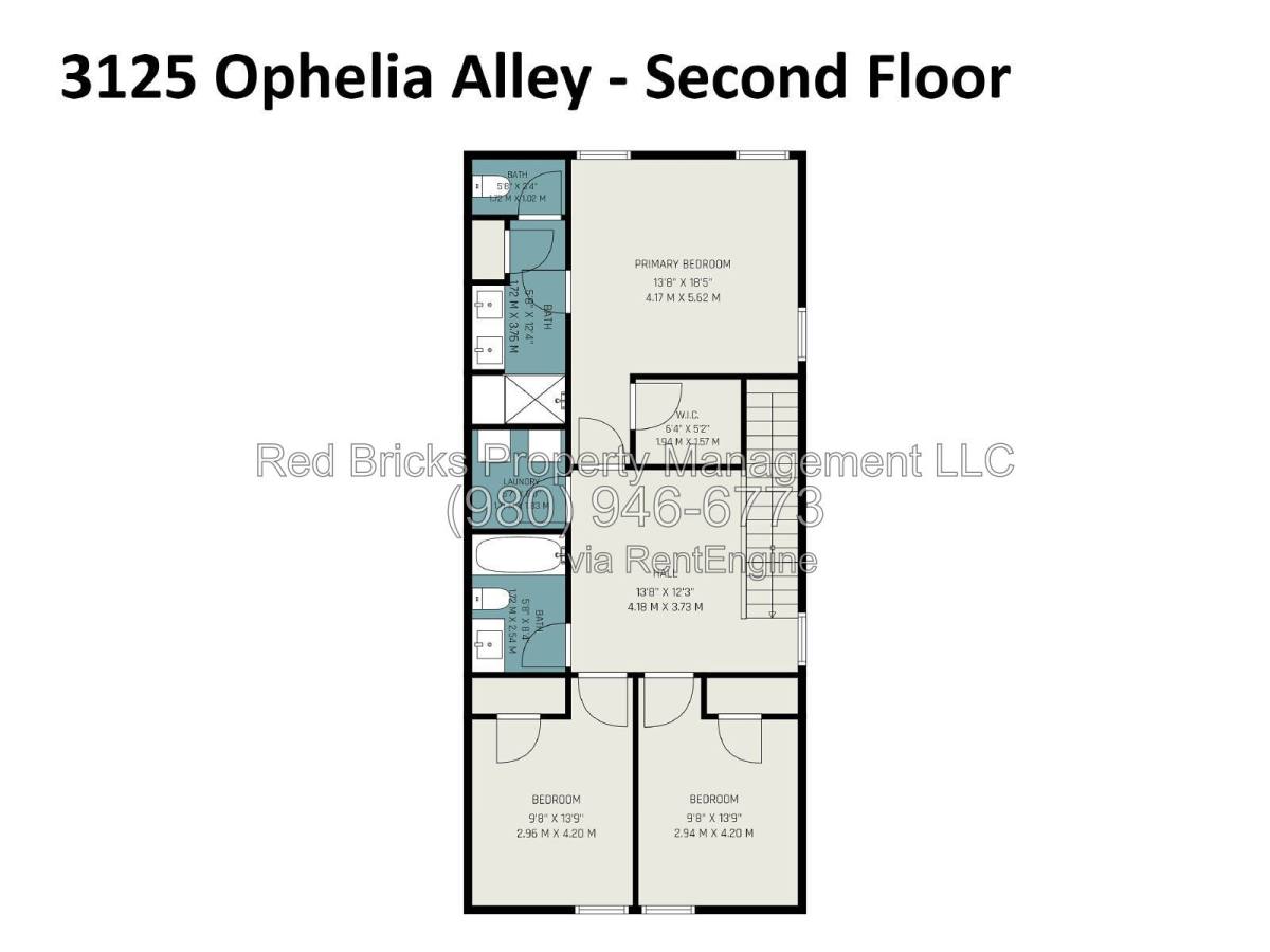 Townhouse for rent at 3125 Ophelia Alley, Charlotte, NC 28213
