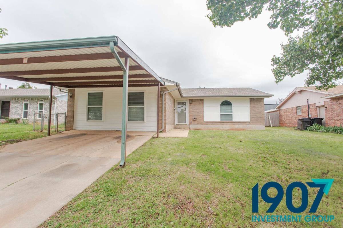 House for rent at 1852 Sunrise Dr, Oklahoma City, OK 73160