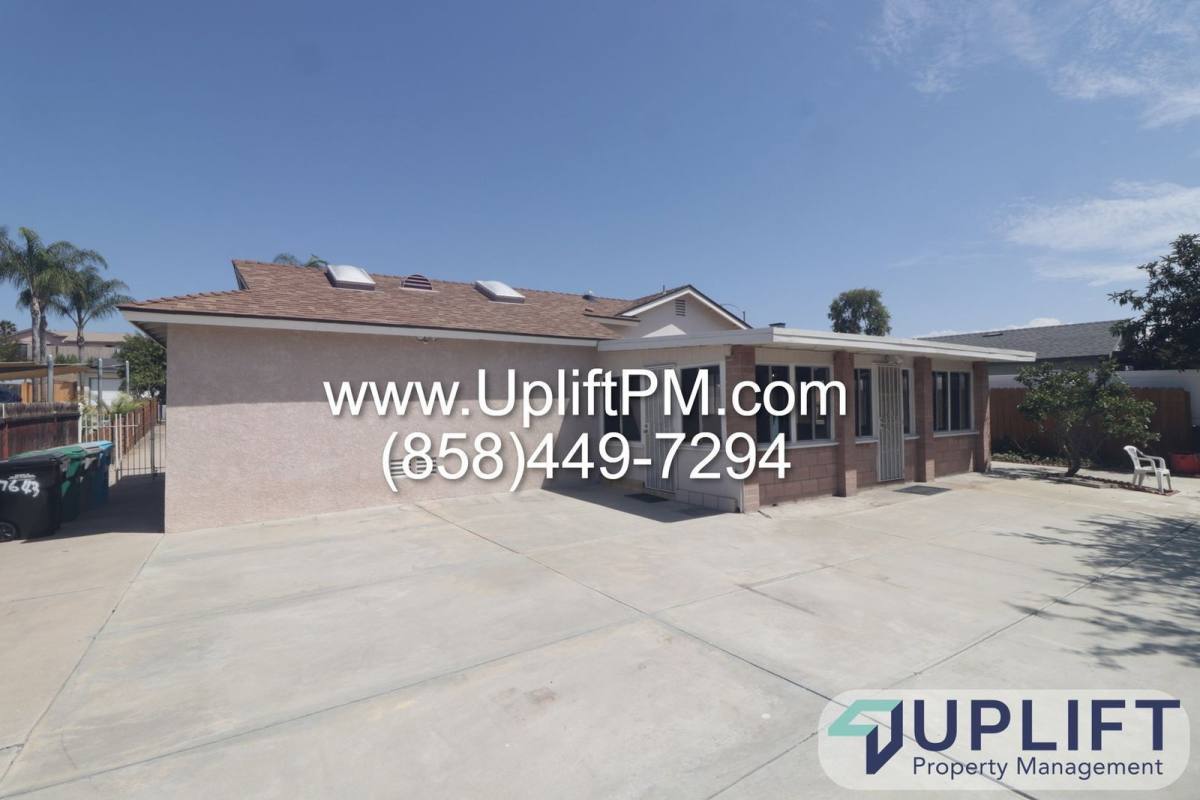 House for rent at 7643 Woodbine Way, San Diego, CA 92114