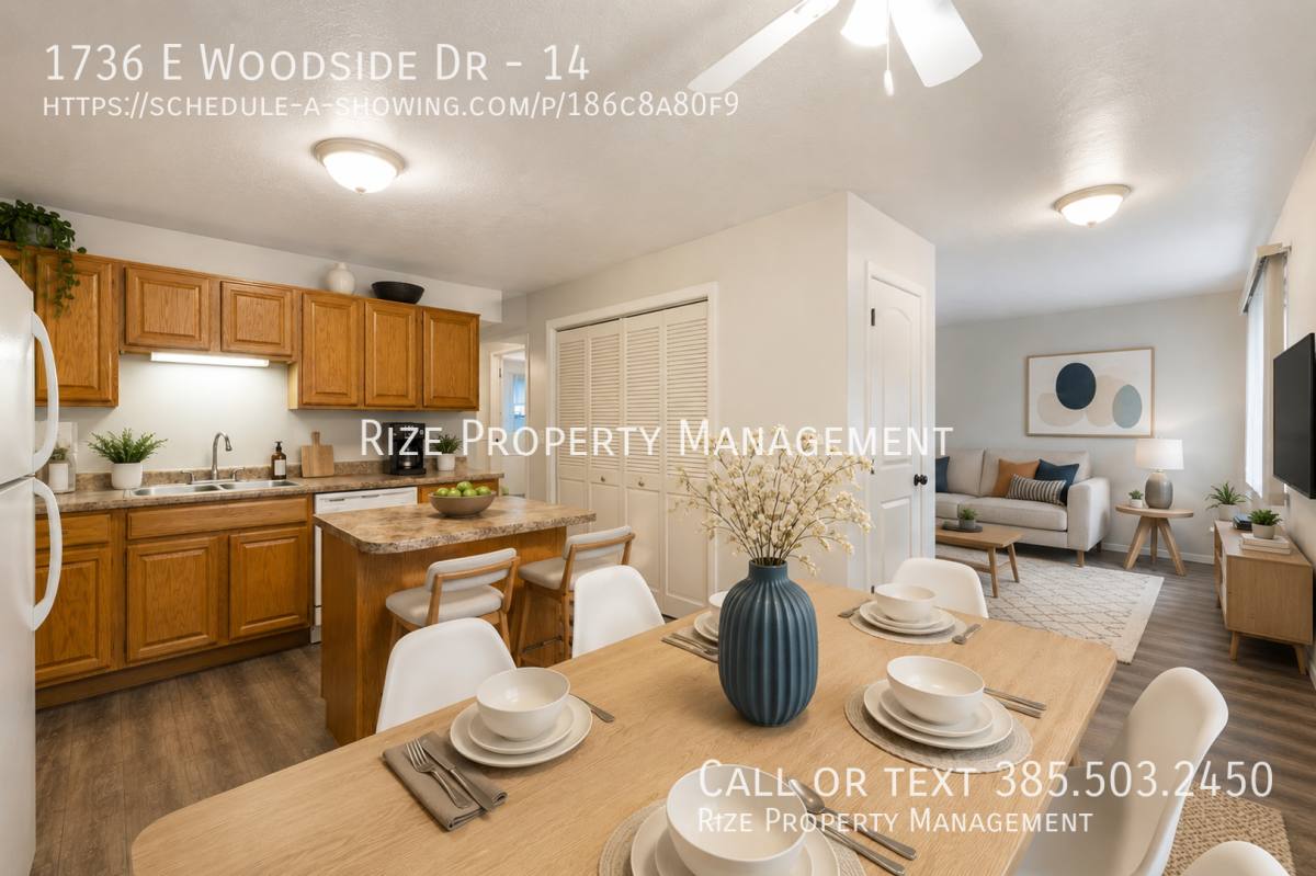 Apartment for rent at 1736 E Woodside Dr, Salt Lake City, UT 84124