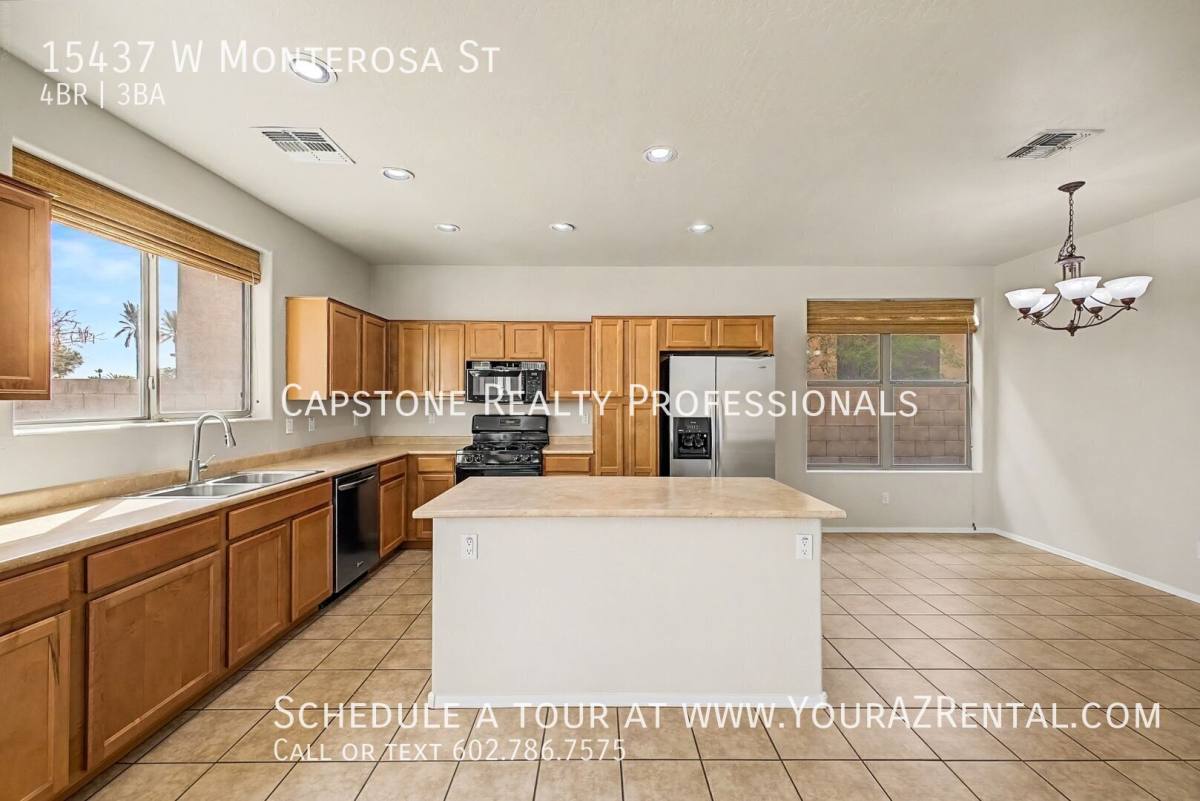 House for rent at 15437 W Monterosa St, Goodyear, AZ 85395