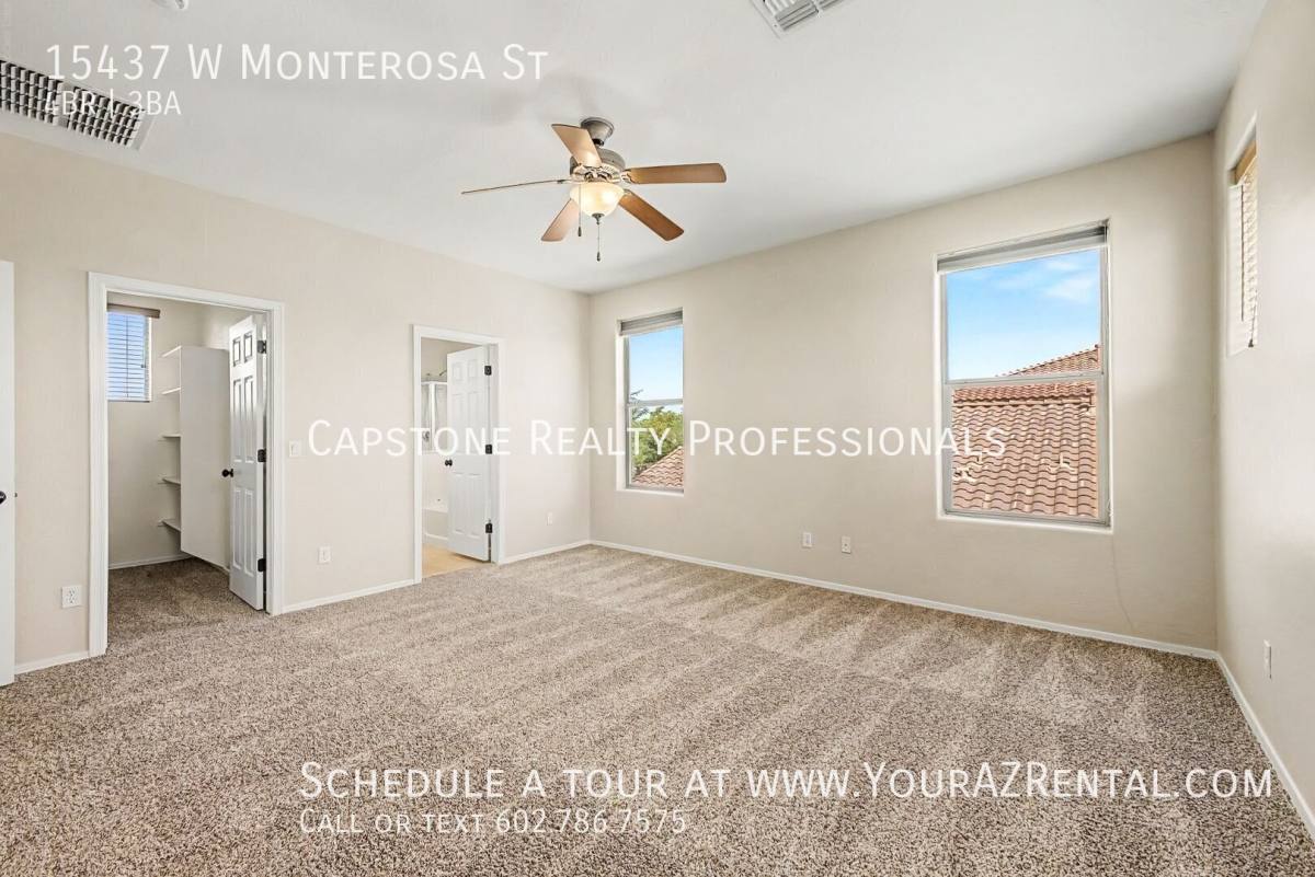 House for rent at 15437 W Monterosa St, Goodyear, AZ 85395
