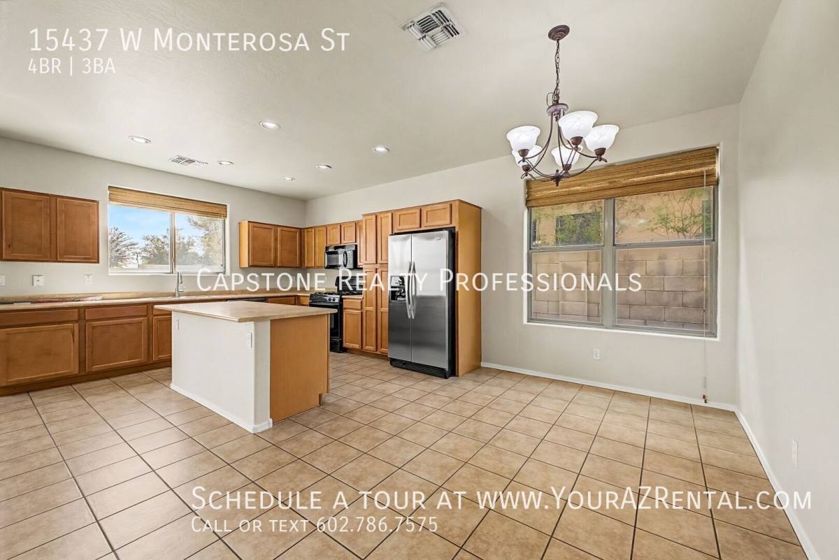 House for rent at 15437 W Monterosa St, Goodyear, AZ 85395