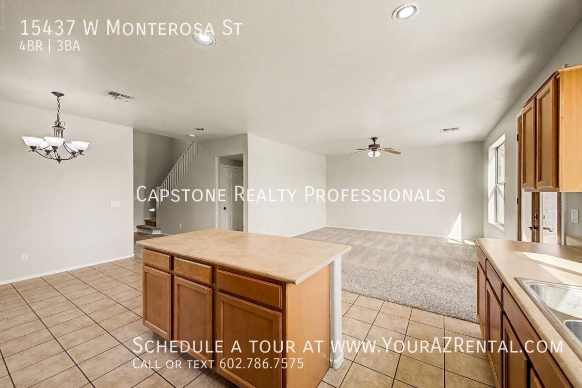 House for rent at 15437 W Monterosa St, Goodyear, AZ 85395