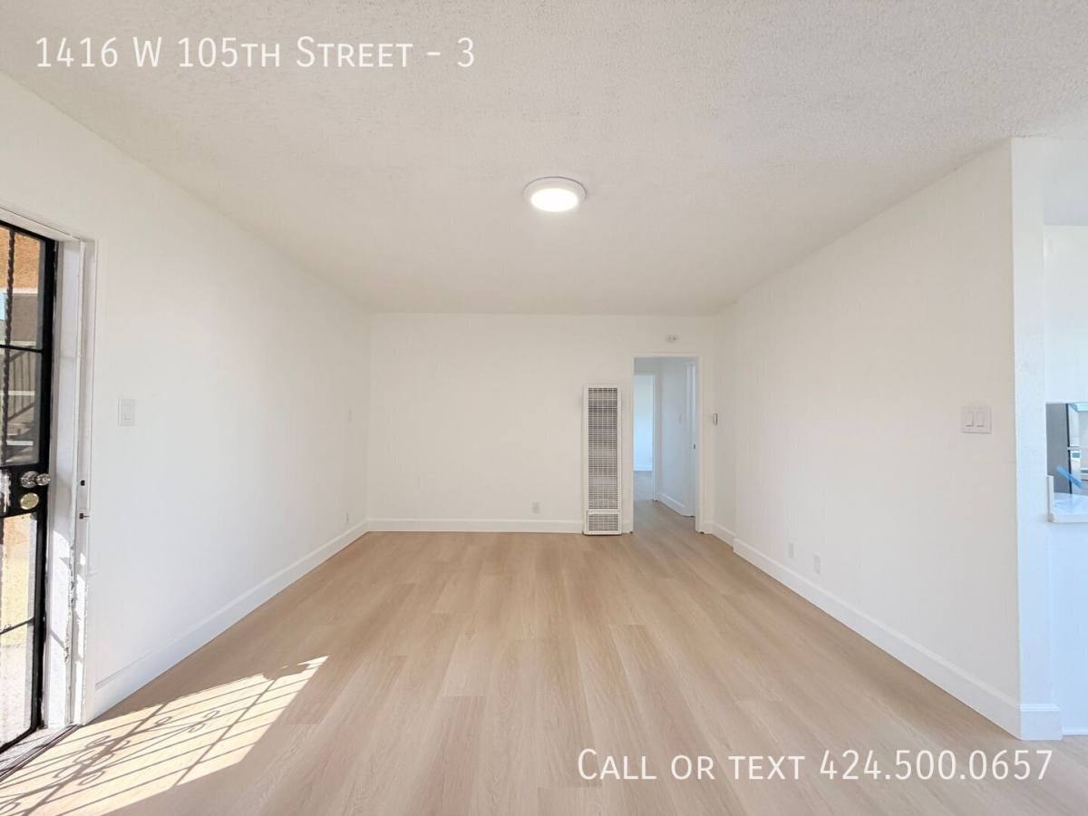 Apartment for rent at 1416 W 105th St #3, Los Angeles, CA 90047