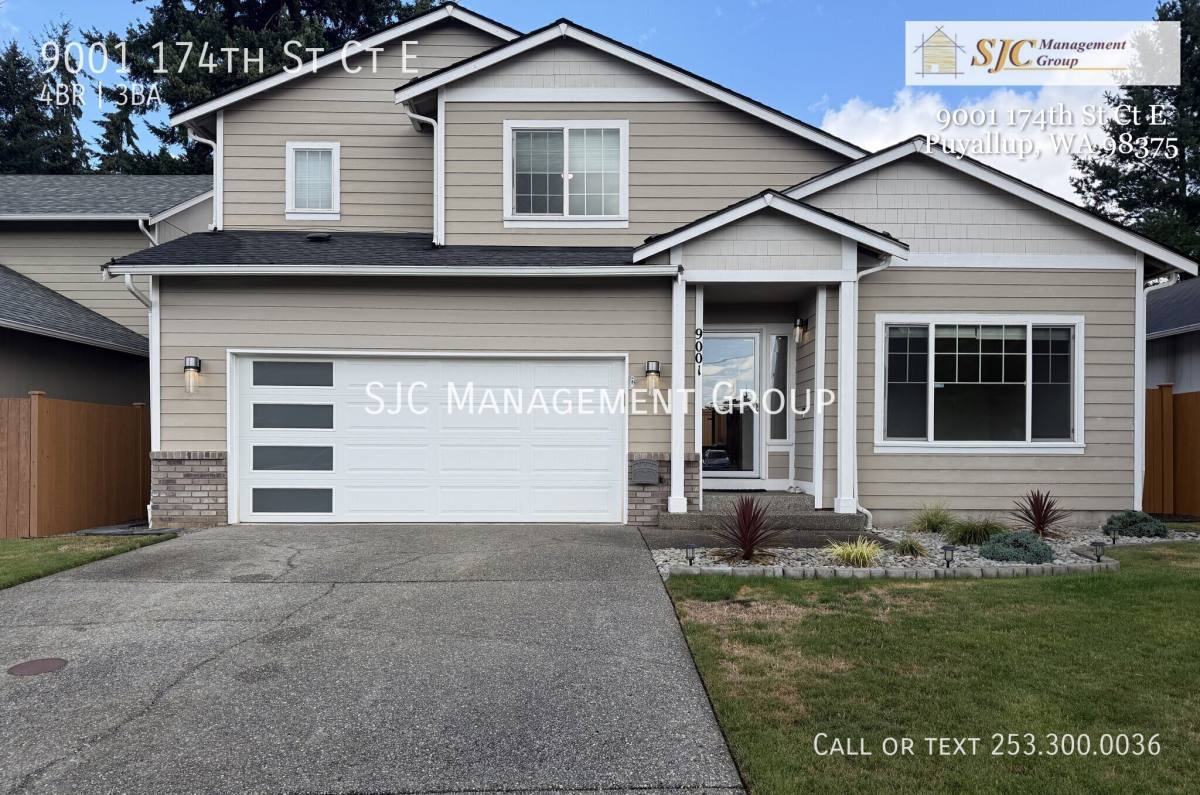 House for rent at 9001 174th St Court E, Puyallup, WA 98375