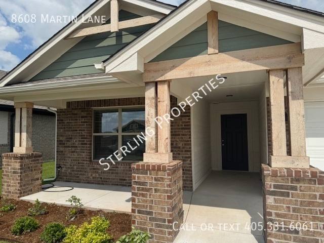 House for rent at 8608 Martin Lane, Oklahoma City, OK 73135