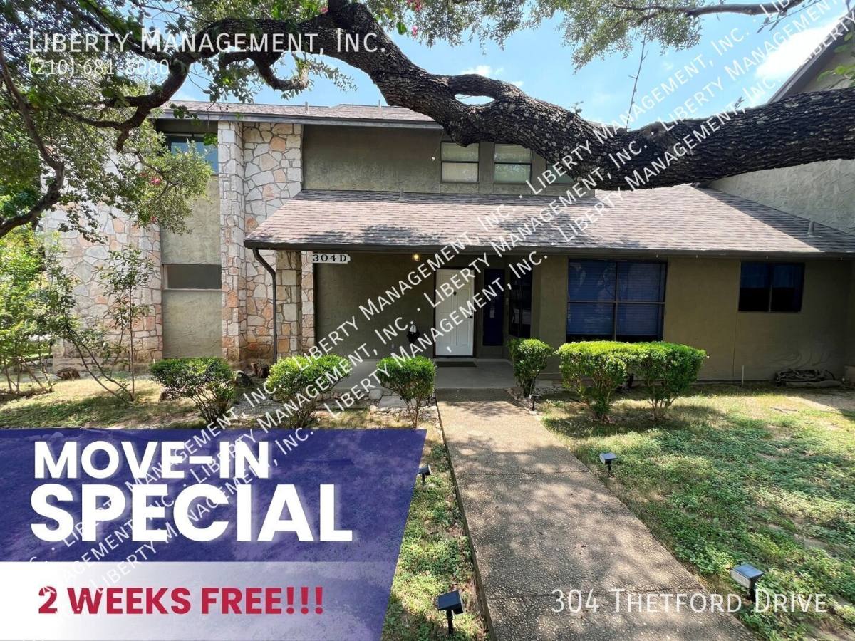 Townhouse for rent at 304 Thetford Dr, San Antonio, TX 78254