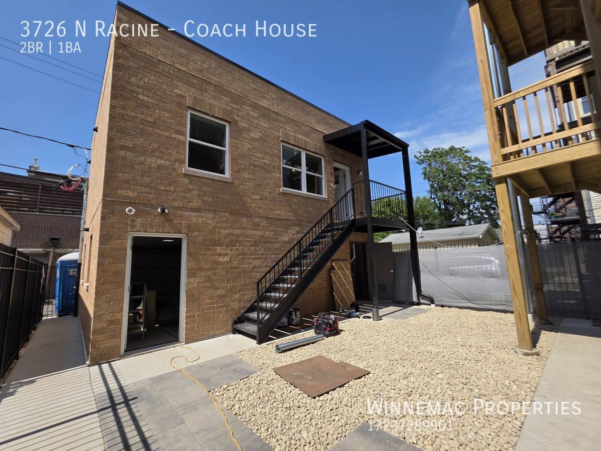 Apartment for rent at 3726 N Racine, Coach House, Chicago, IL 60613