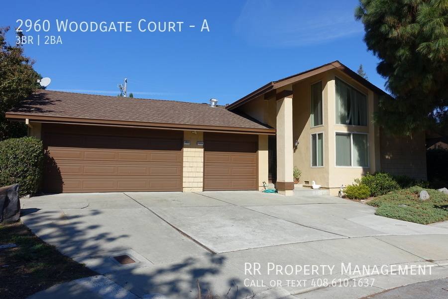 Apartment for rent at 2960 Woodgate Court #A, San Jose, CA 95118