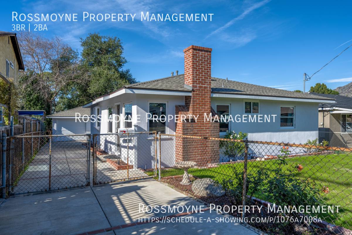 House for rent at 10931 Mc Vine Ave, Sunland, CA 91040