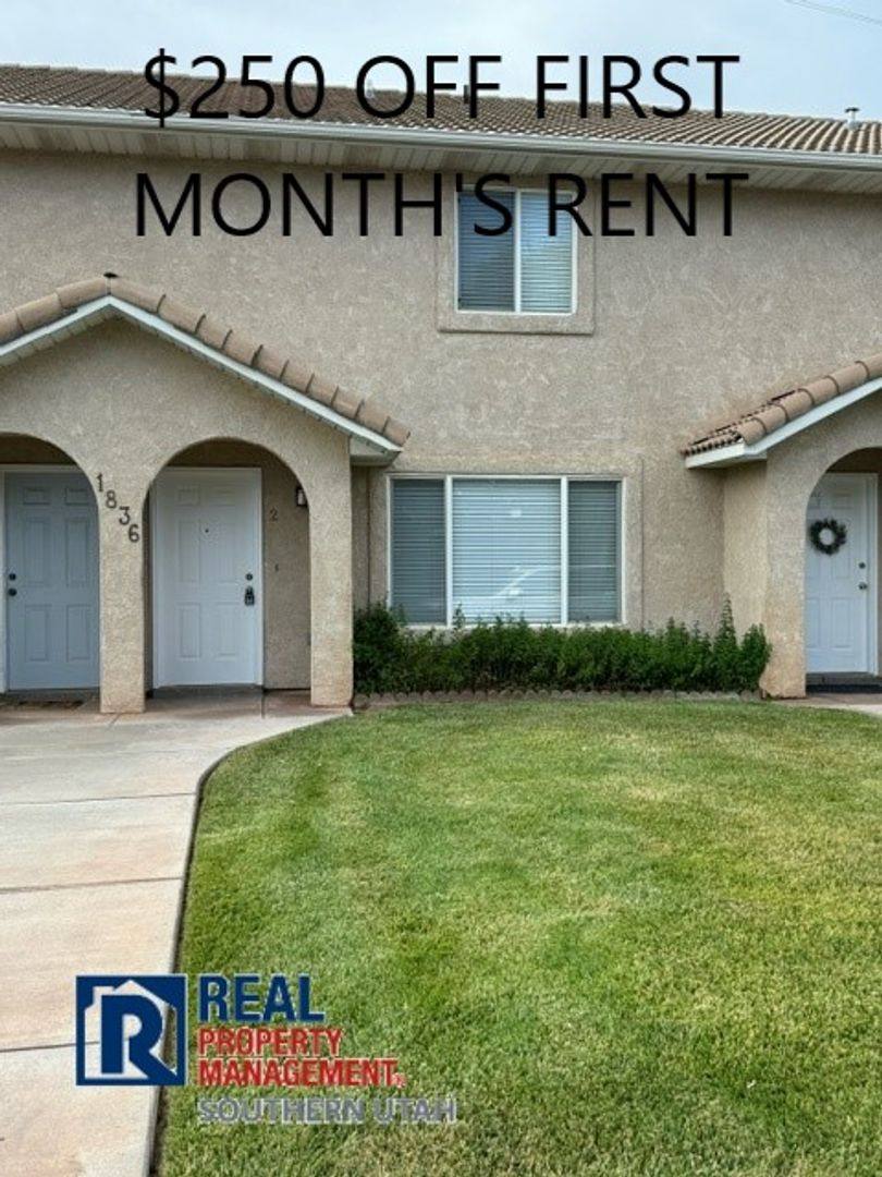 Townhouse for rent at 1836 W 950 N #2, St. George, UT 84770