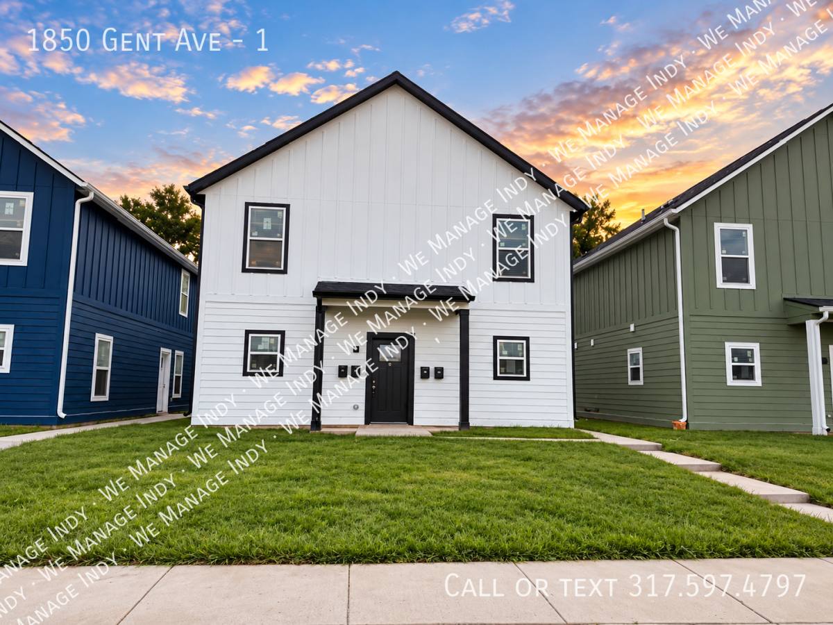 Townhouse for rent at 1850 Gent Ave, Indianapolis, IN 46202