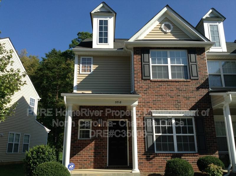 Townhouse for rent at 5718 Bent Creek Circle, Charlotte, NC 28227