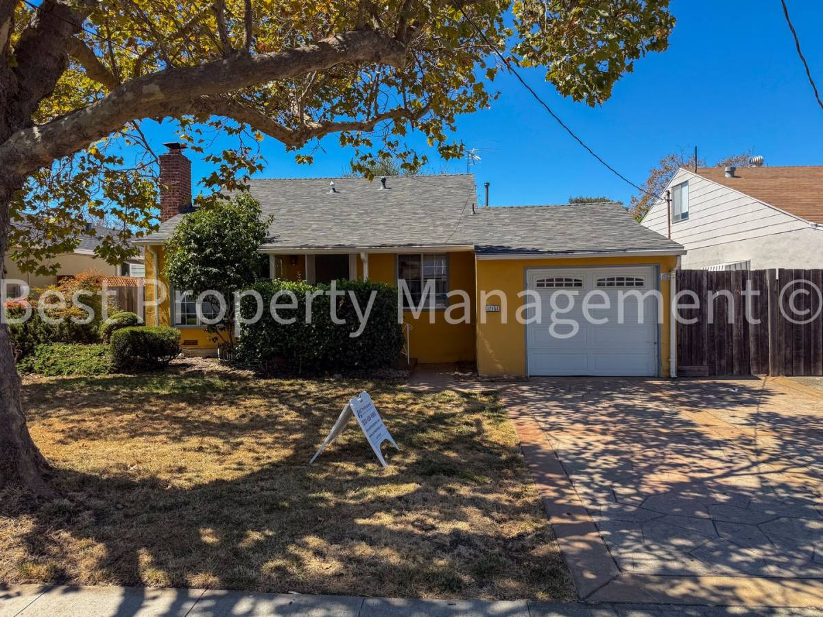 House for rent at 17151 Via Flores, San Lorenzo, CA 94580