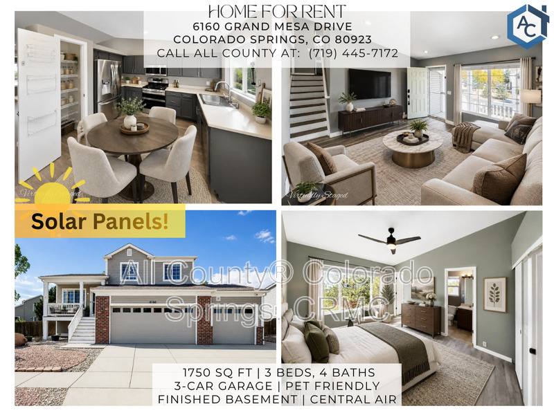 House for rent at 6160 Grand Mesa Dr, Colorado Springs, CO 80923