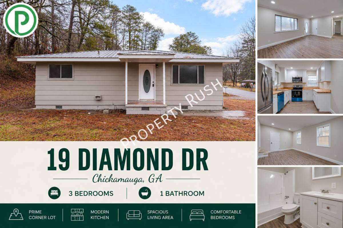 House for rent at 19 Diamond Dr, Chickamauga, GA 30707