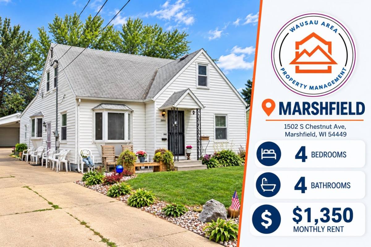 House for rent at 1502 S Chestnut Ave, Marshfield, WI 54449
