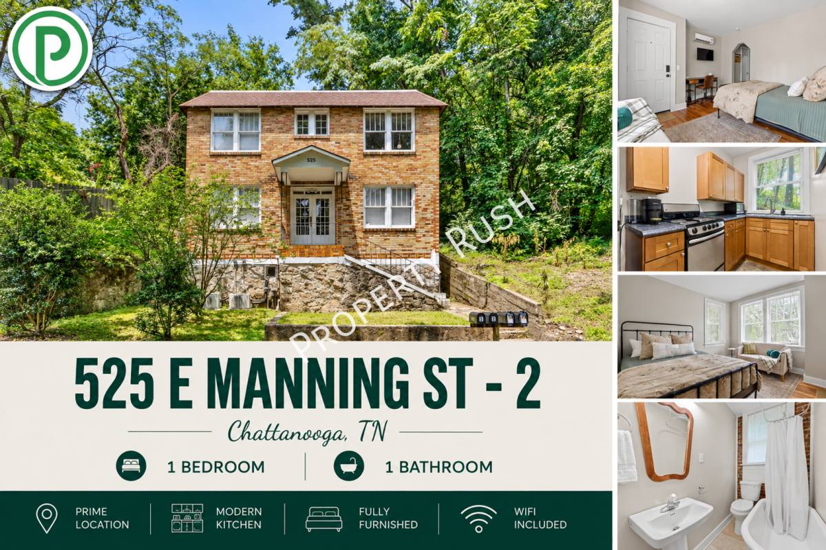 Apartment for rent at 525 E Manning St #2, Chattanooga, TN 37405