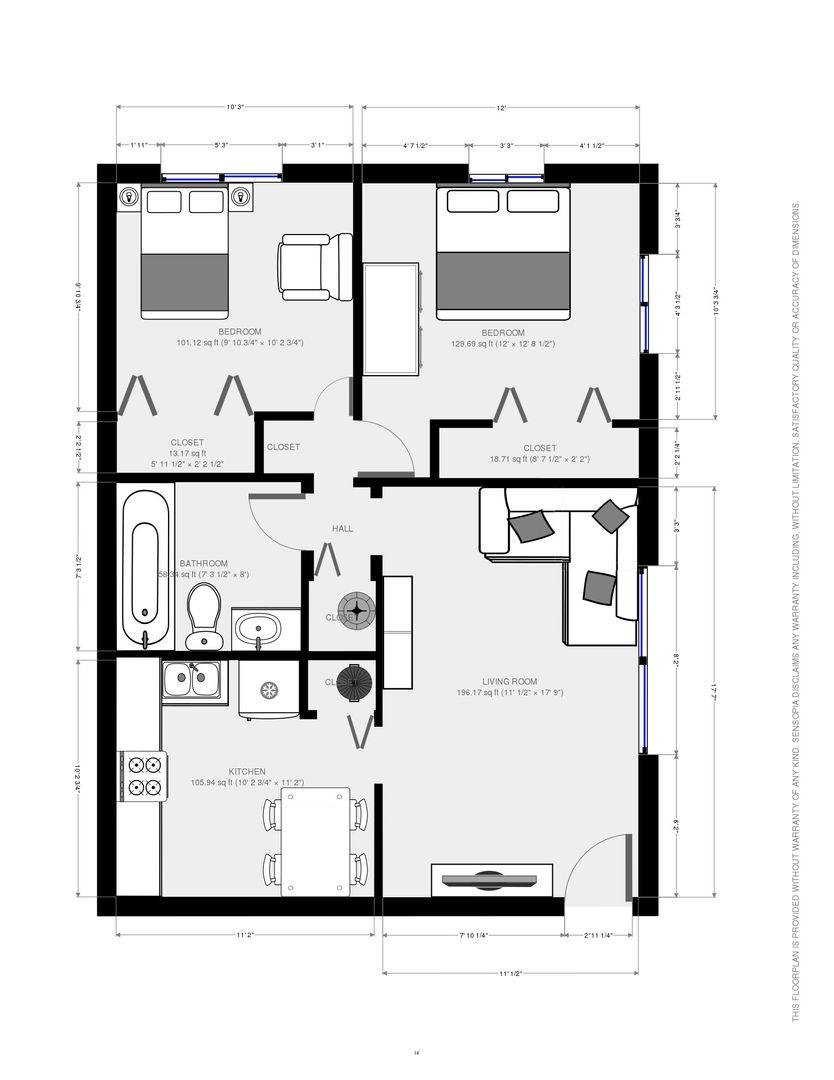 Apartment for rent at 1113-1233 Woodridge Dr, Grafton, WI 53024
