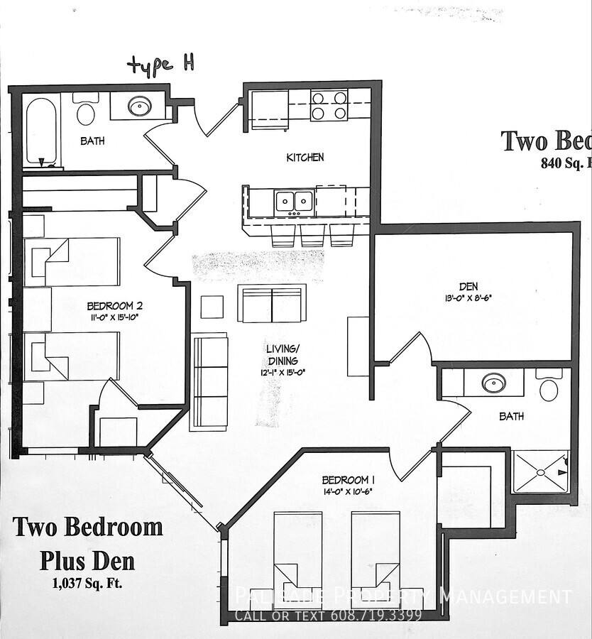 Apartment for rent at 250 N Washington Place #H, Platteville, WI 53818