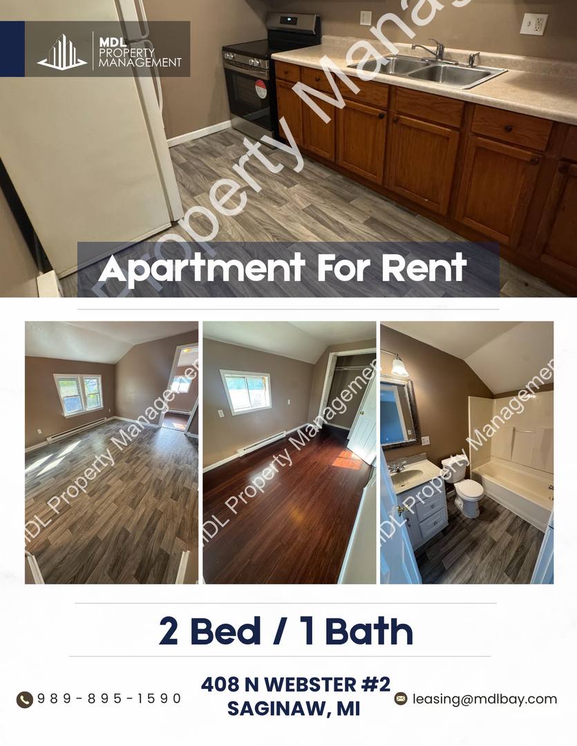 Apartment for rent at 408 N Webster, Saginaw, MI 48602