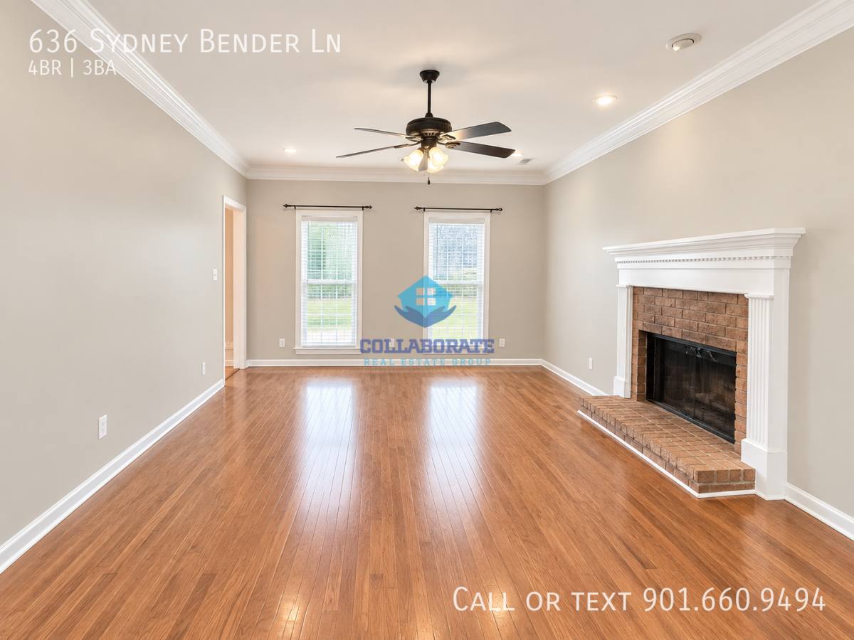 House for rent at 636 Sydney Bender Lane, Collierville, TN 38017