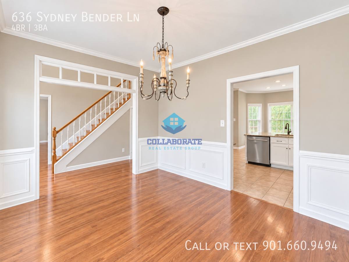 House for rent at 636 Sydney Bender Lane, Collierville, TN 38017